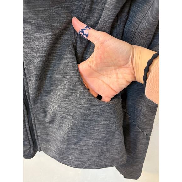 Lululemon Athletica Gray Full-Zip Track Jacket - Picture 4 of 8